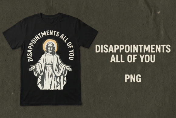 Disappointments All of You Jesus T-Shirt Designs
