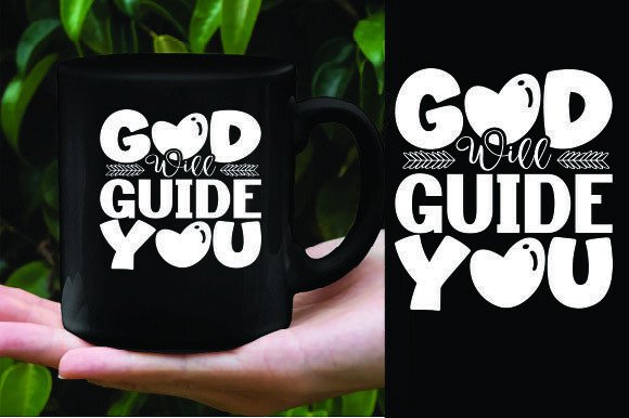 GOD WILL GUIDE YOU. Christian T-Shirt Designs
