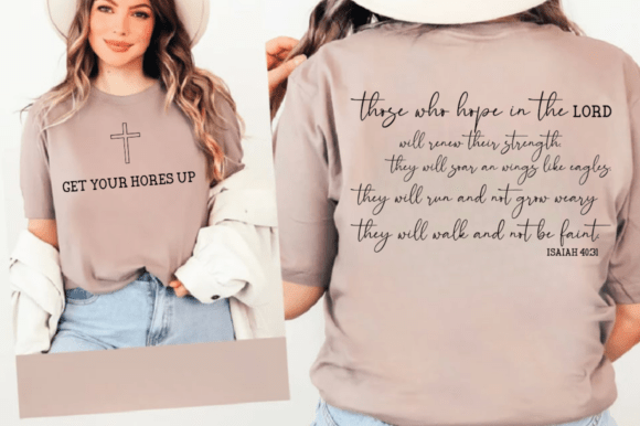Hope Shirt SVG: Christian T-Shirt Designs